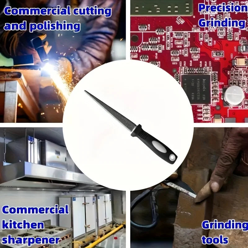 Afilador de diamante de doble grano para herramientas