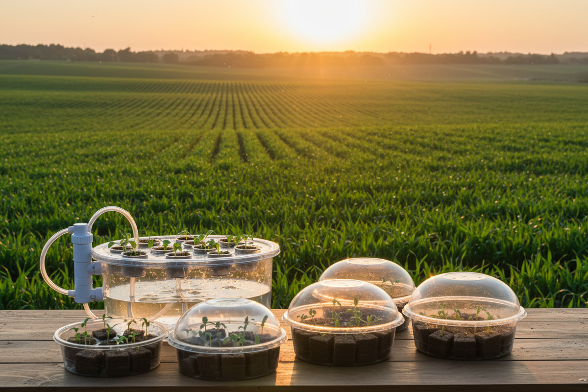 Hidroponía y Germinación