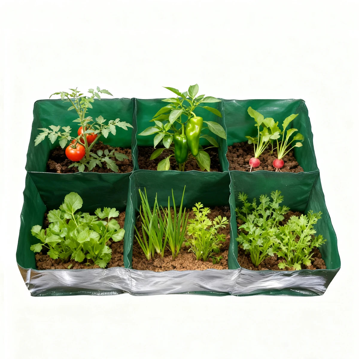 Bolsas de cultivo para plantas, macetas grandes para cultivo interior, exteriores, balcón, invernadero, jardín, accesorios de jardinería, bolsas de plantación, herramientas.