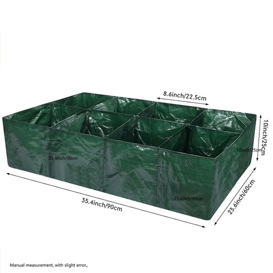 Bolsas de cultivo para plantas, macetas grandes para cultivo interior, exteriores, balcón, invernadero, jardín, accesorios de jardinería, bolsas de plantación, herramientas.
