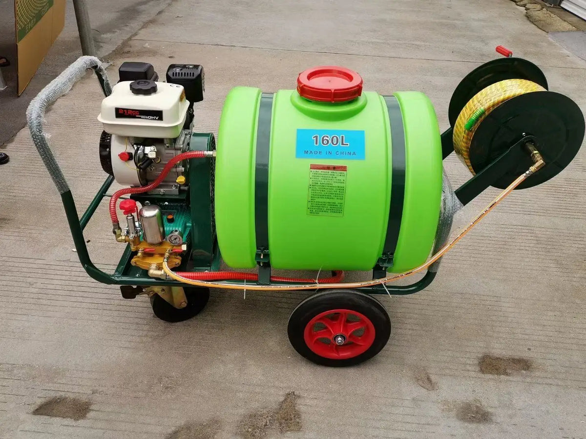 Pulverizador manual agrícola de 100L/160L/200L/300L con bomba para jardín. Producto estrella.