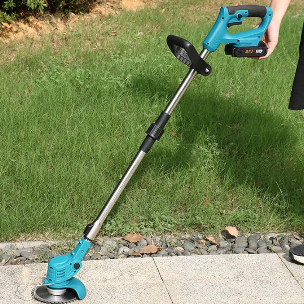 Cortacésped inalámbrico telescópico 21V | Compatible Makita