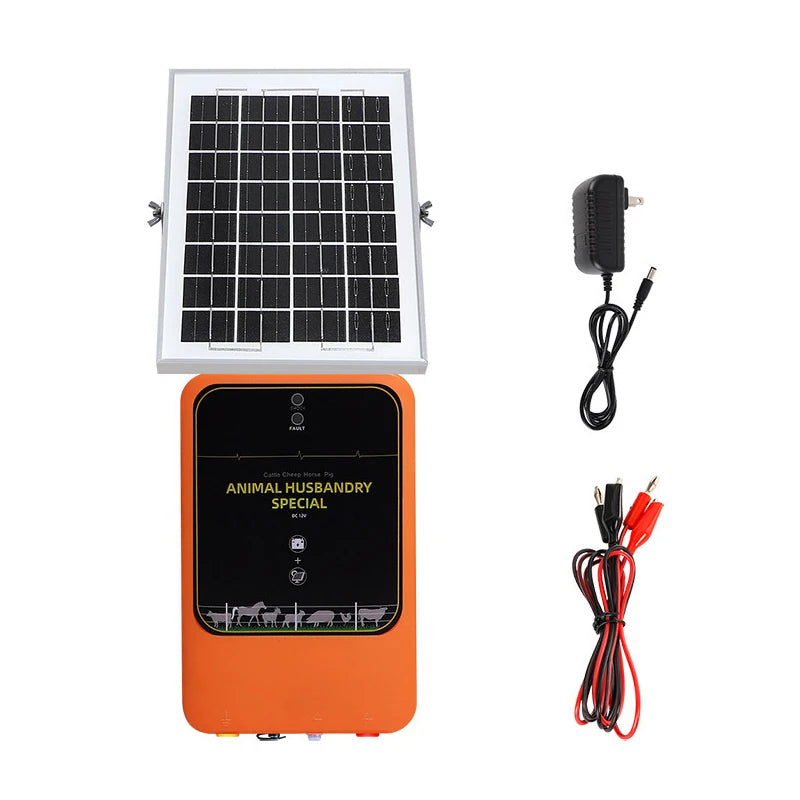 Energizador solar para cerca eléctrica 12 kV | 10 km