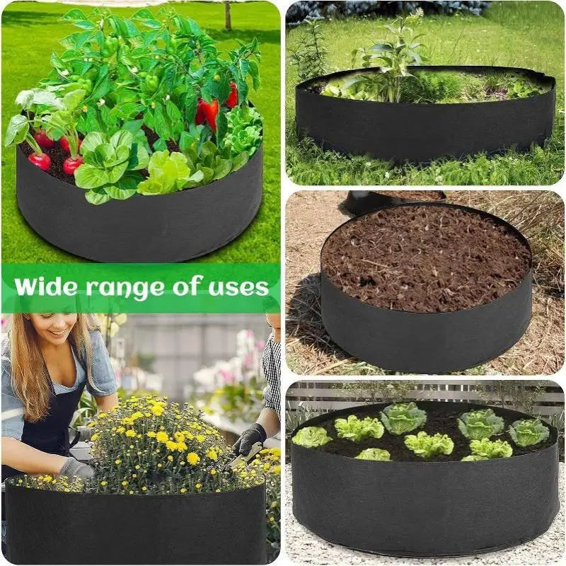Bolsa de cultivo de fieltro transpirable | Jardín y huerto
