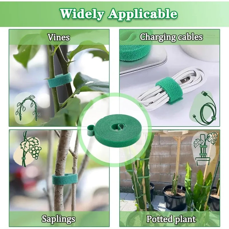 Cinta de velcro para sujetar plantas trepadoras
