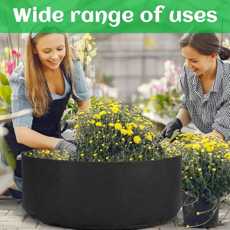 Bolsa de cultivo de fieltro transpirable | Jardín y huerto