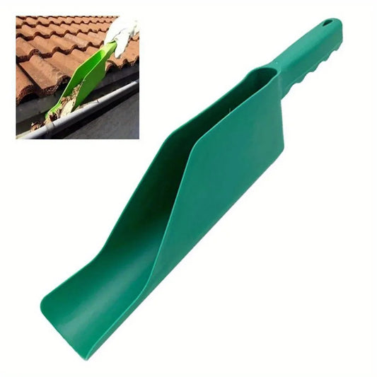 Cuchara flexible para limpiar canalones y aleros