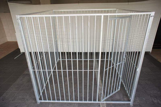 Parque canino metálico para perros
